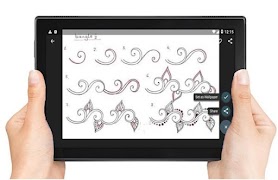 Menggambar Tutorial Seni Henna syot layar 7