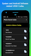 Secret Codes for Phones captura de pantalla 1