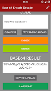 Encode / Decode - Base 64 截圖 2