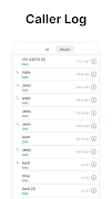 برنامه‌نما Contacts عکس از صفحه