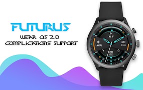 برنامه‌نما Futurus Watch Face عکس از صفحه