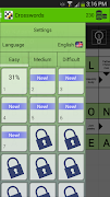 Crosswords ภาพหน้าจอ 1