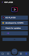 برنامه‌نما VD Player عکس از صفحه