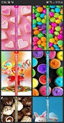 Candy Zipper Lock Screen poster