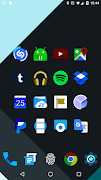 Iride UI is Dark - Icon Pack 스크린샷 7