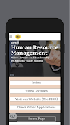 Human Resource Management الملصق
