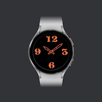 Orange Bubble watchface screenshot 7