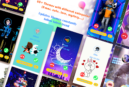 رنگین کال فلیش - کال اسکرین تھ اسکرین شاٹ 7