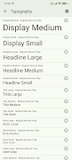 برنامه‌نما Material Design Components عکس از صفحه
