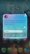 GO SMS INTERSTELLAR THEME Ekran Görüntüsü 3