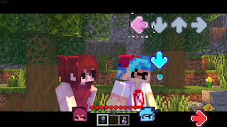 FNF Craft Mobs Mod 海报