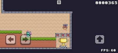 برنامه‌نما Pixel Monkey Platformer Game عکس از صفحه