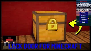 برنامهنما Lock Door Mod for Minecraft PE عکس از صفحه
