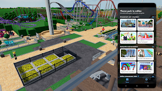 Theme park obby โปสเตอร์
