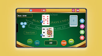 4 Schermata Blackjack