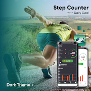 Pedometer - Step Counter & Map โปสเตอร์