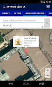 ZIP / Postal Codes UK syot layar 7