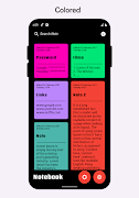 Encrypted Colored Notes - Keep Your Notes Safe ảnh chụp màn hình 4