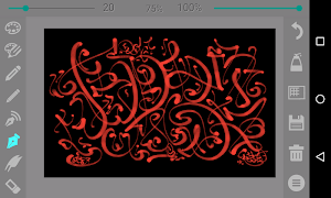برنامه‌نما Calligrapher Pro عکس از صفحه