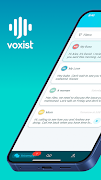 1 Schermata Voxist: read your voicemail