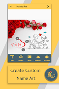 برنامه‌نما Name Art عکس از صفحه