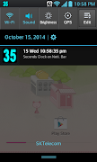 Seconds Clock on Status Bar screenshot 1