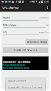 URL shortcut creator captura de pantalla 4