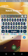 Custom and nature keyboard screenshot 2