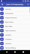 Learn C# Programming 截圖 1