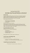 Adobe Digital Editions تصوير الشاشة 1