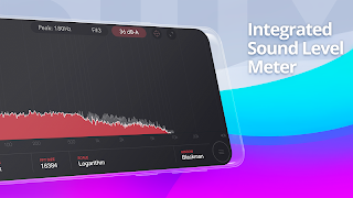 Audio Spectrum Analyzer & Sound Frequency Meter ảnh chụp màn hình 4