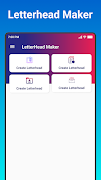 Letterhead Maker screenshot 1