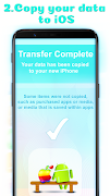 برنامه‌نما کپی کردن داده ها به IOS (شبیه  عکس از صفحه