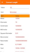 Unit Converter اسکرین شاٹ 1