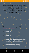 C Programming Quiz syot layar 4