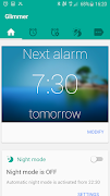 Glimmer (luminous alarm clock) 截圖 1