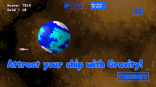 Gravity Space Arcade تصوير الشاشة 1