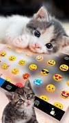 Hình nền bàn phím Cute Kitty 2 ảnh chụp màn hình 2
