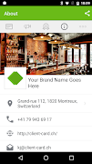 برنامه‌نما ClientCard Demo عکس از صفحه
