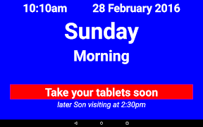Dementia/Digital Diary/Clock screenshot 6