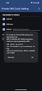 Private DNS Quick Setting ポスター