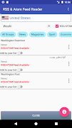 RSS and ATOM Feed Reader 스크린샷 3