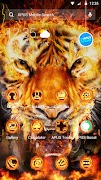 1 Schermata Fiamma Fresco Tigre - APUS Launcher Tema Libero