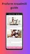 Proform treadmill guide Screenshot 3