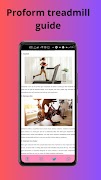 Proform treadmill guide screenshot 3