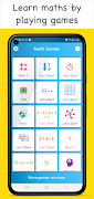 Math games - Brain training ảnh chụp màn hình 1