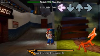 FNF Orange Rainbow Friends Mod screenshot 1