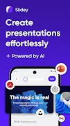 Slidey: ai presentation maker 海报