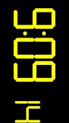 Digital Clock Seconds تصوير الشاشة 5