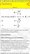برنامه‌نما Class 11 Chemistry Notes عکس از صفحه